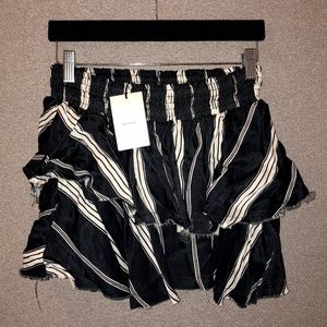 Summer Black & White Tube Top